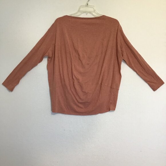 Lululemon Back In Action Long Sleeve Desert Sun Size M - Picture 7 of 8